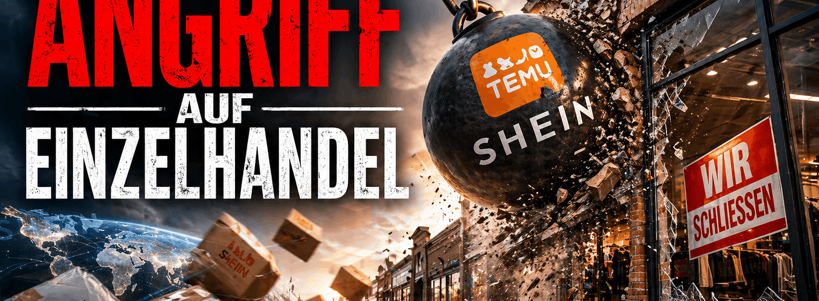 Angriff auf den Einzelhandel Temu & Shein