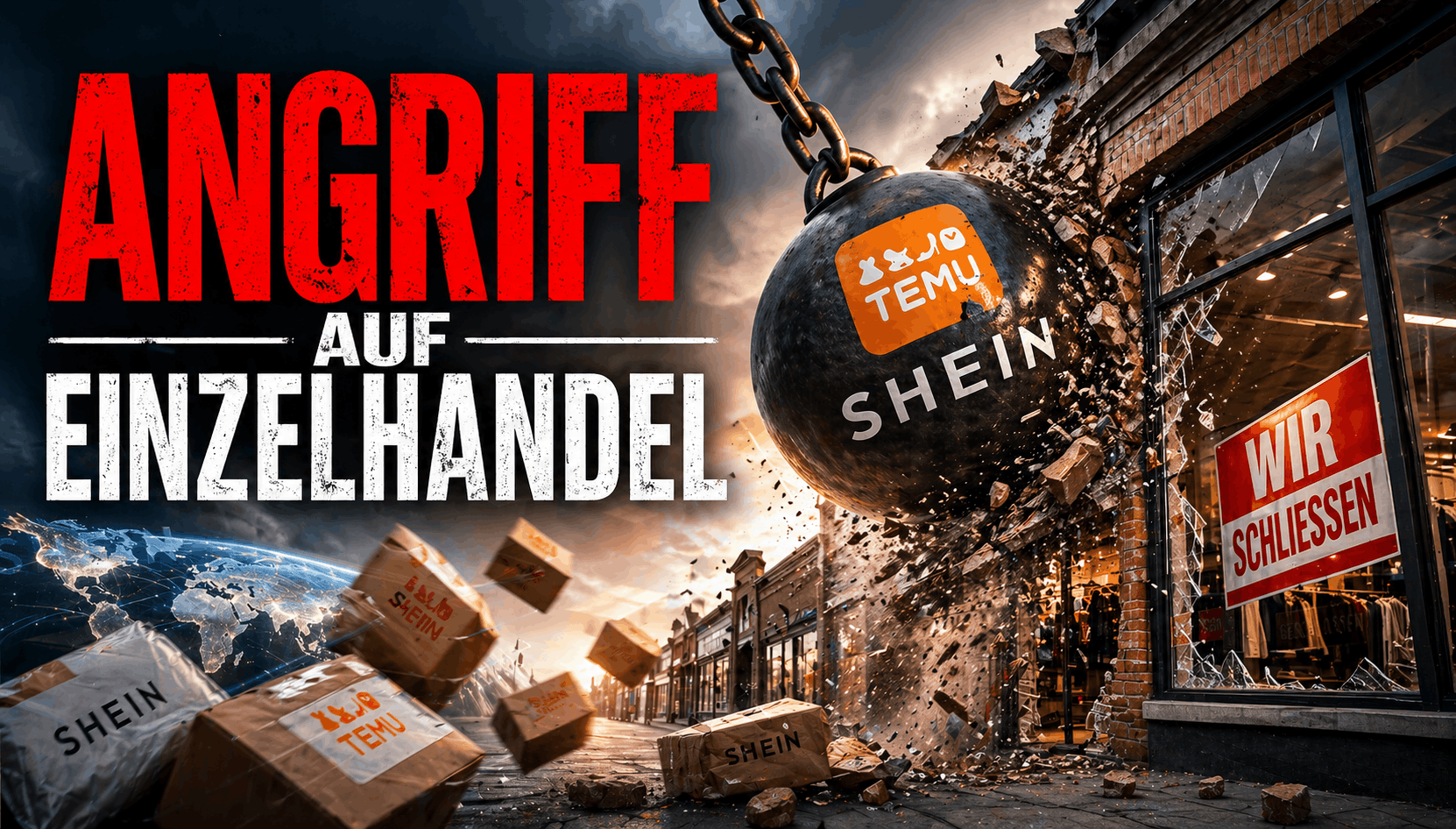 Angriff auf den Einzelhandel Temu & Shein