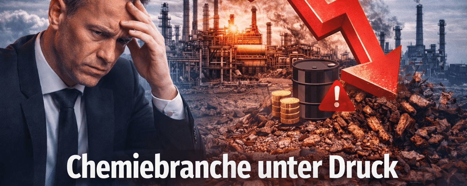 Chemiebranche unter Druck