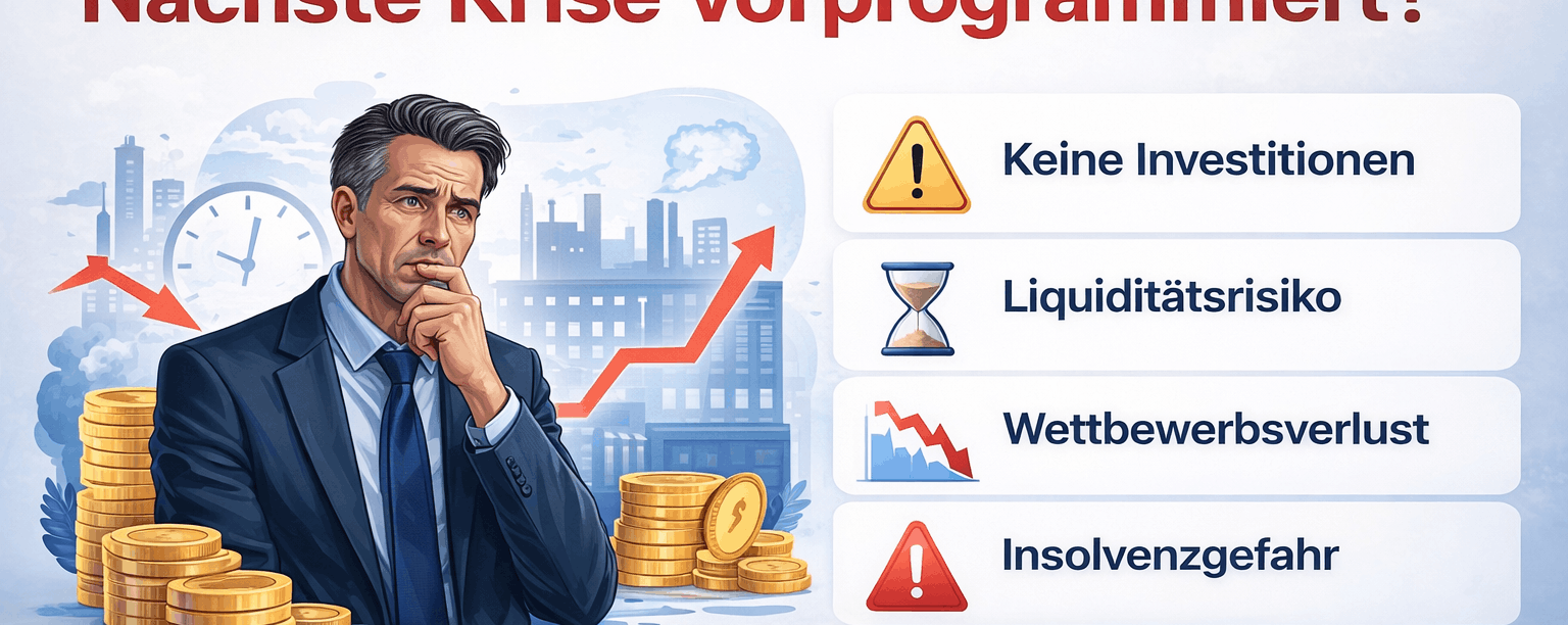 Mittelständler nehmen kaum Kredite auf