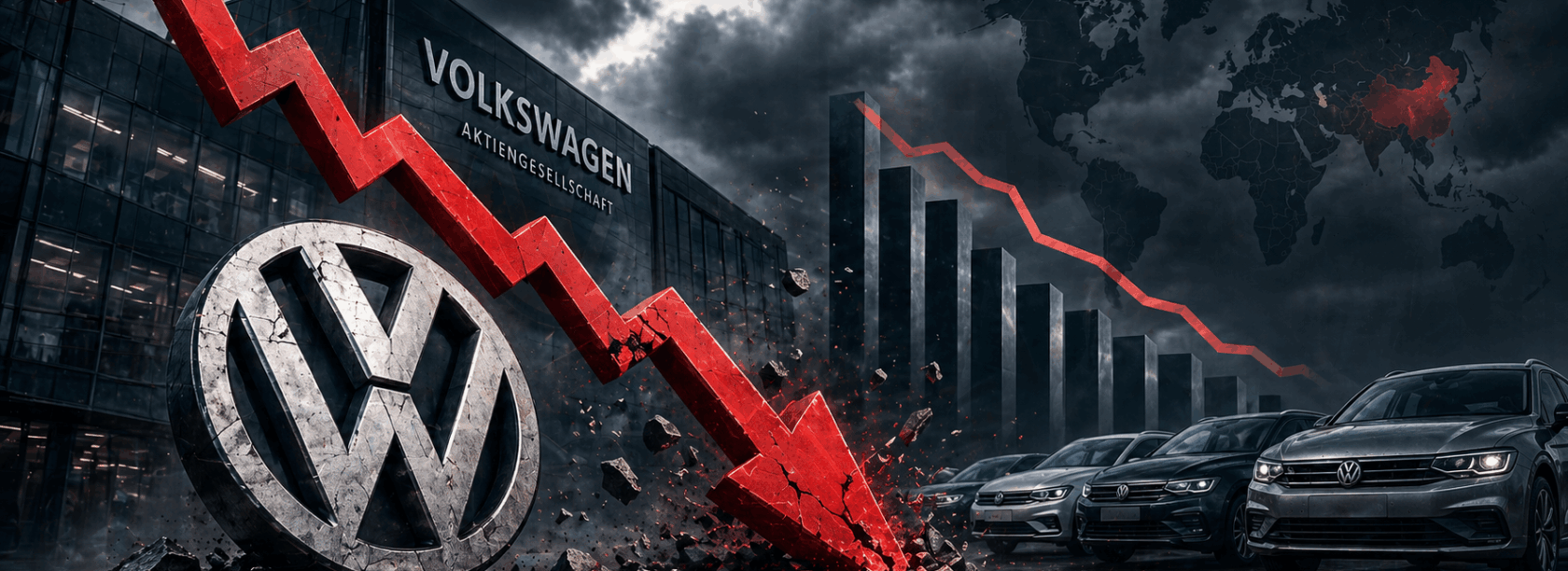 Volkswagen AG Gewinneinbruch