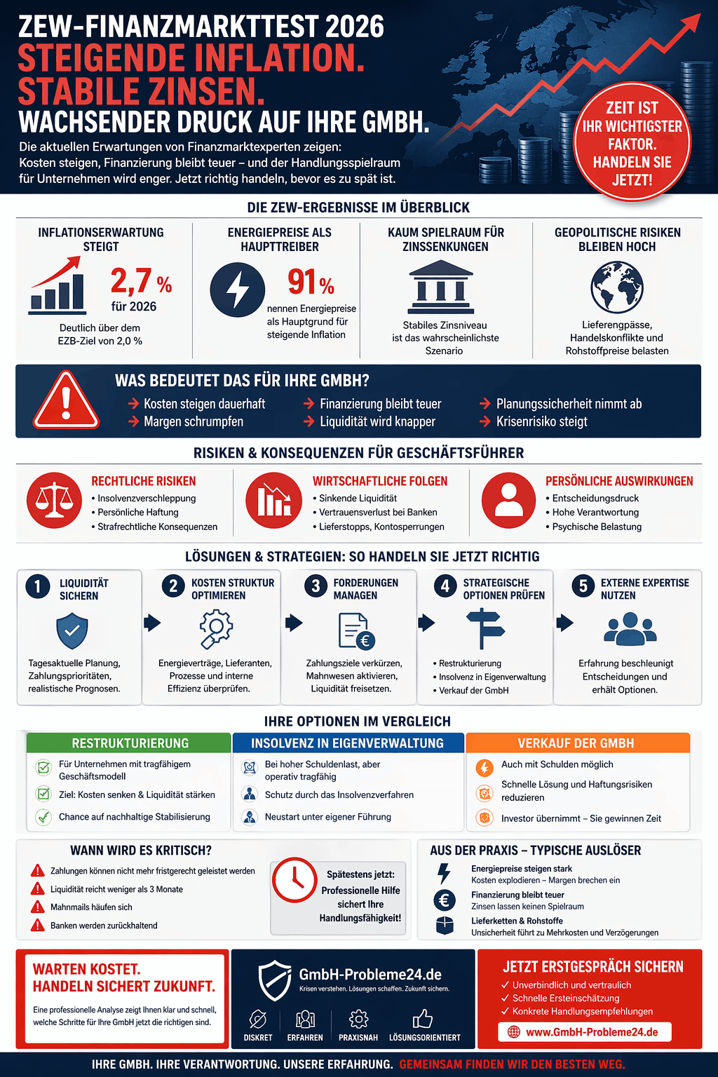 ZEW-Finanzmarkttest 2026 Infografik