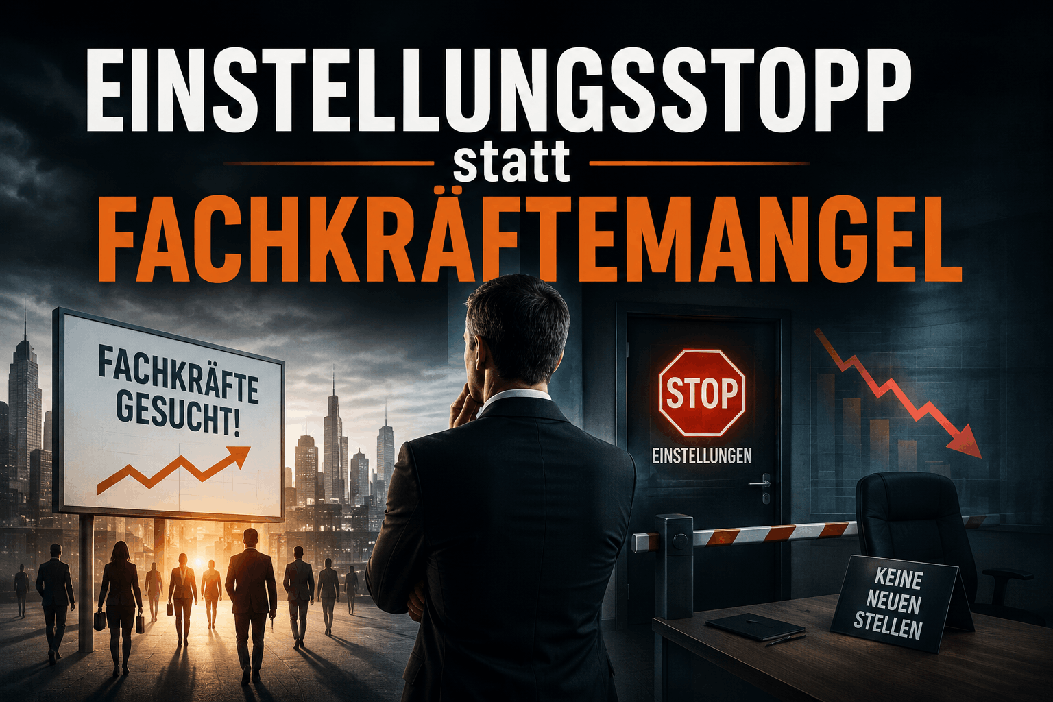 Einstellungsstopp statt Fachkräftemangel