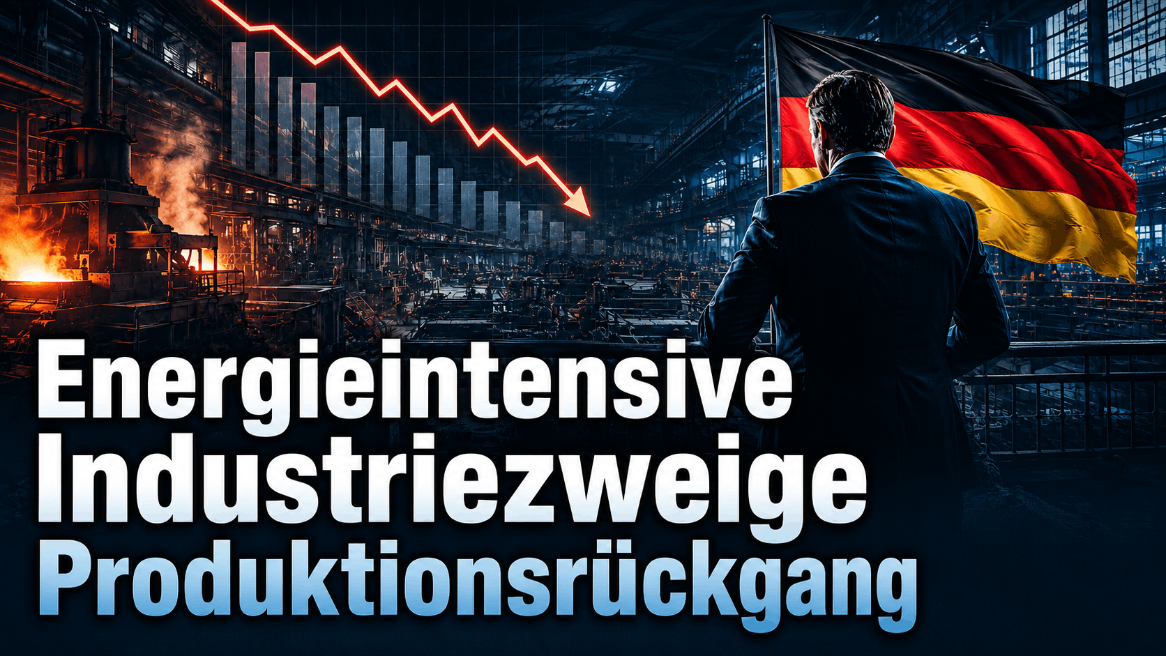 Energieintensive Industriezweige Produktionsrückgang