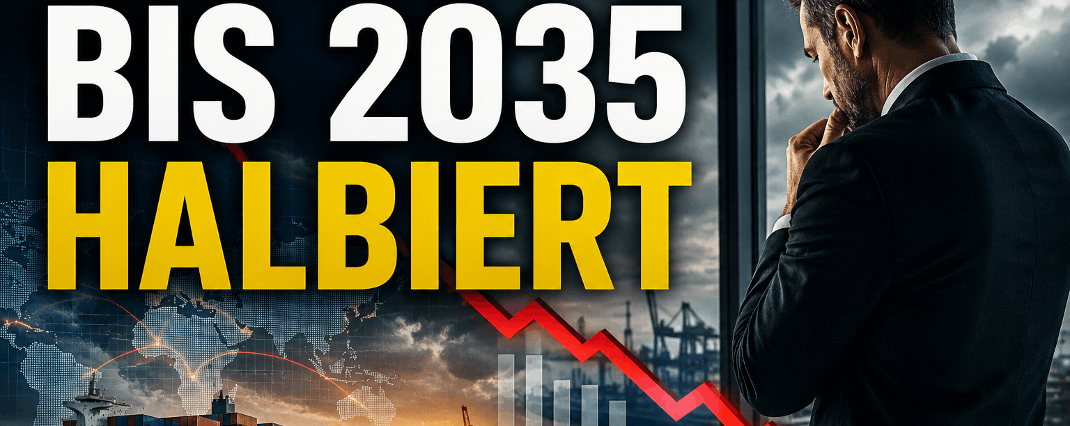Exportwachstum bis 2035 halbiert