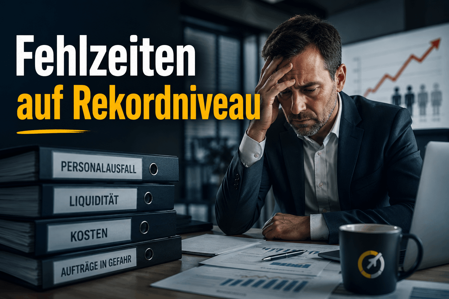 Fehlzeiten auf Rekordniveau