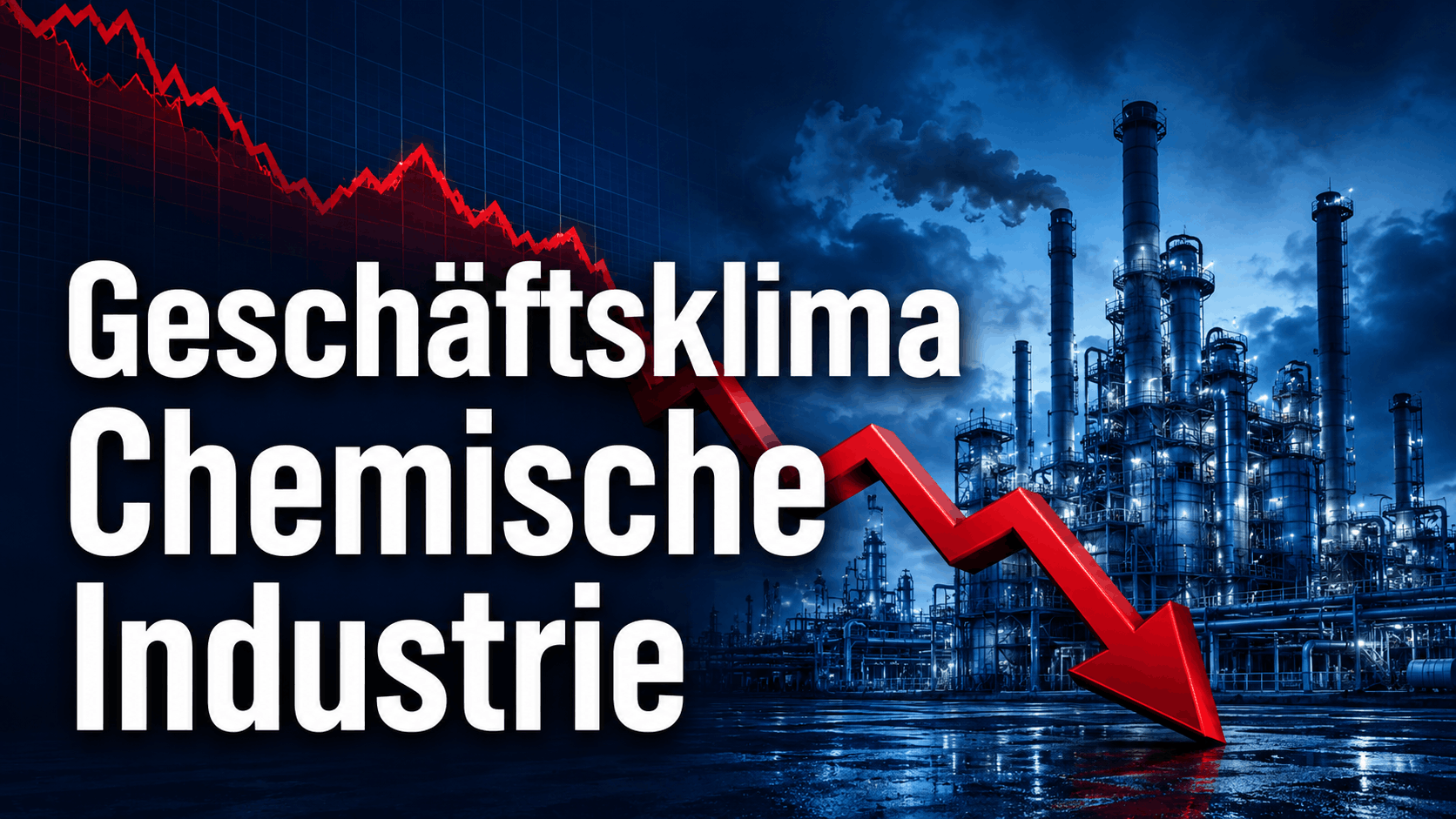 Geschäftsklima Chemische Industrie auf Dreijahrestief