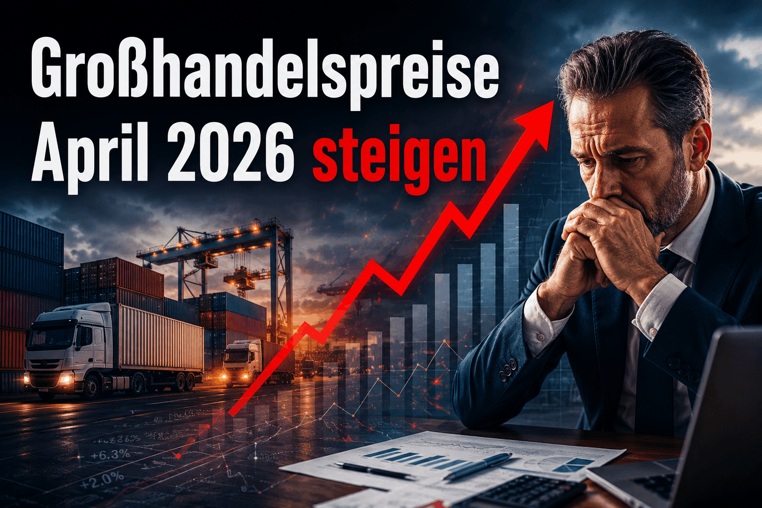 Großhandelspreise April 2026 steigen