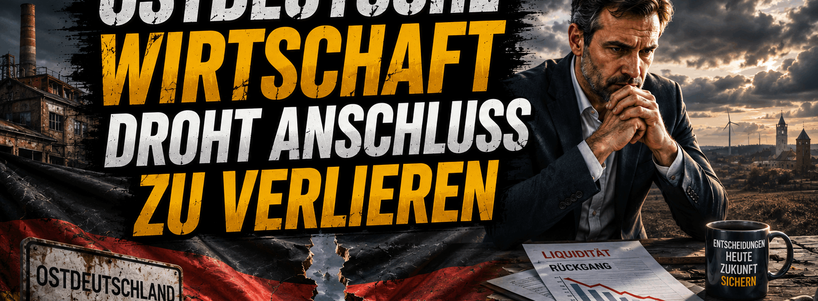 Ostdeutsche Wirtschaft droht Anschluss zu verlieren