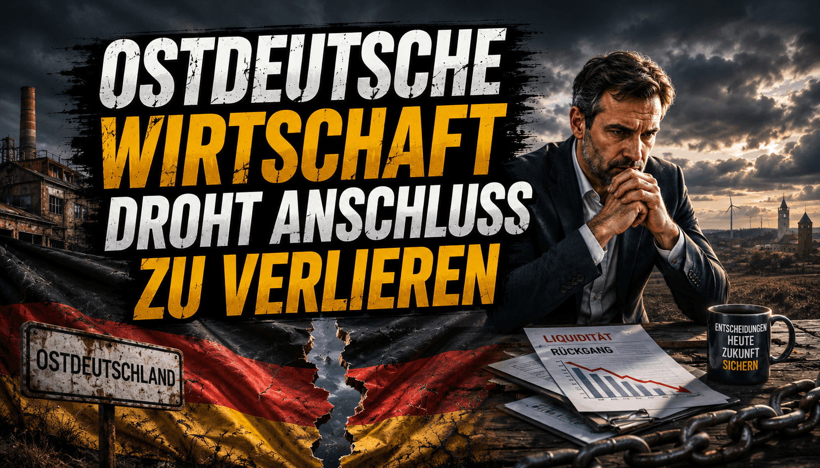 Ostdeutsche Wirtschaft droht Anschluss zu verlieren