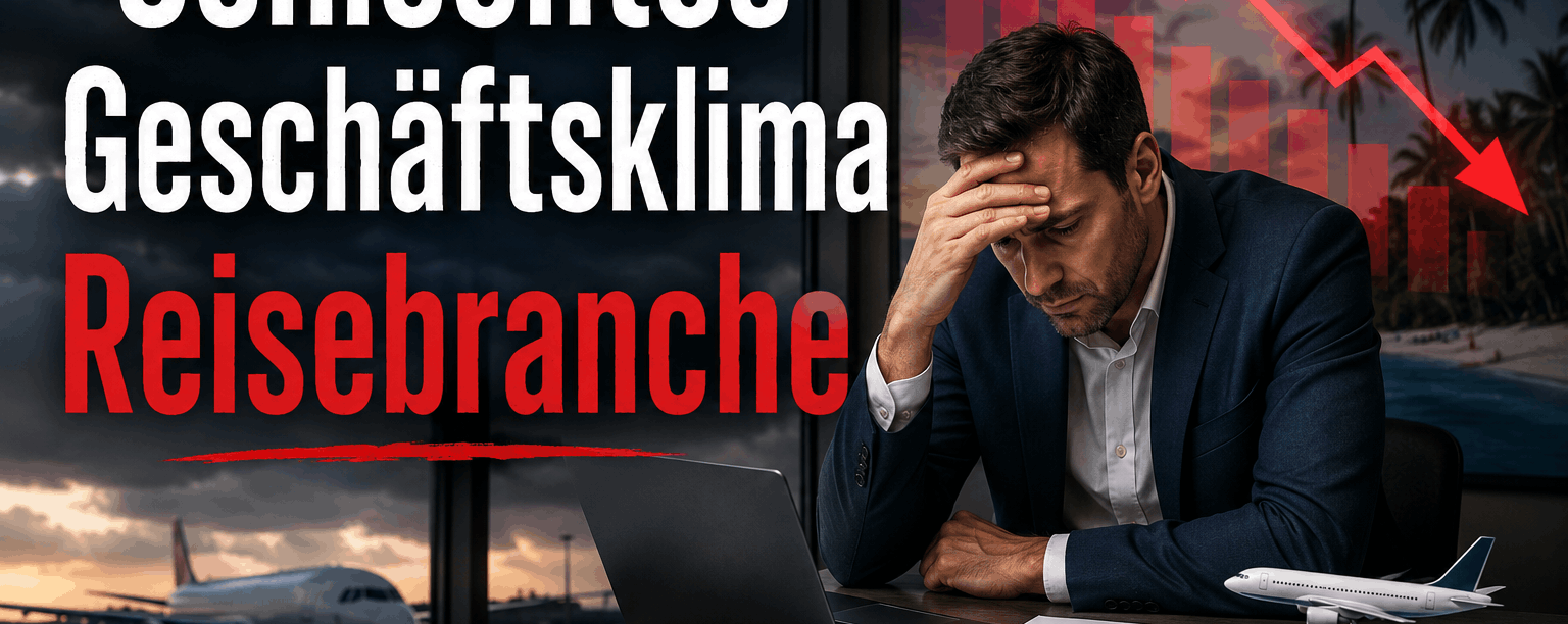 Schlechtes Geschäftsklima Reisebranche
