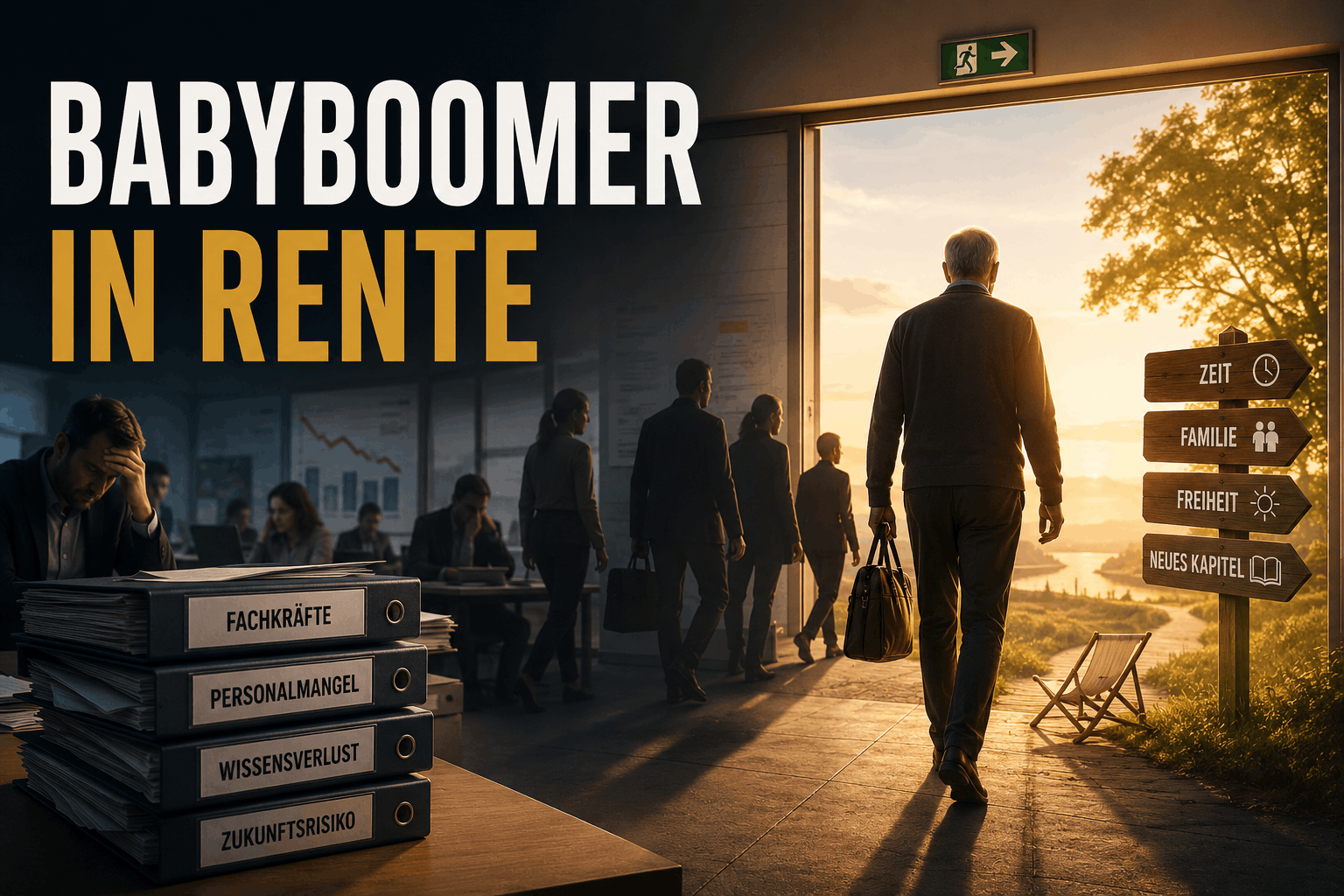 Babyboomer in Rente