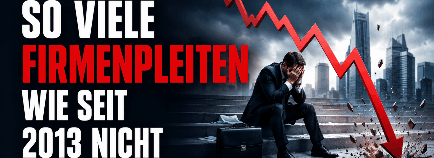 So viele Firmenpleiten wie seit 2013 nicht