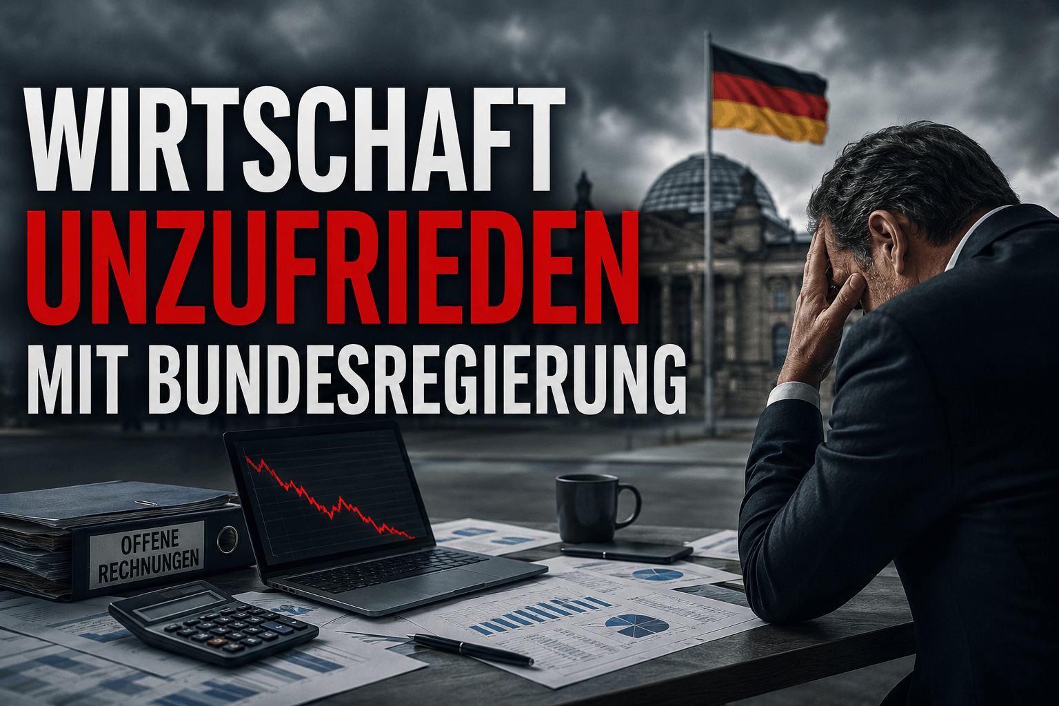 Wirtschaft unzufrieden mit Bundesregierung