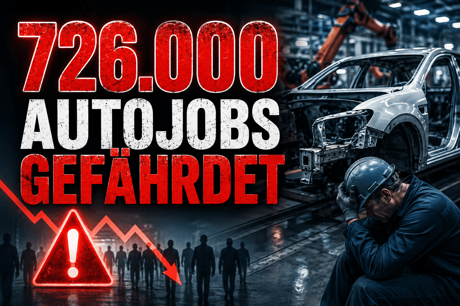 726.000 Autojobs gefährdet