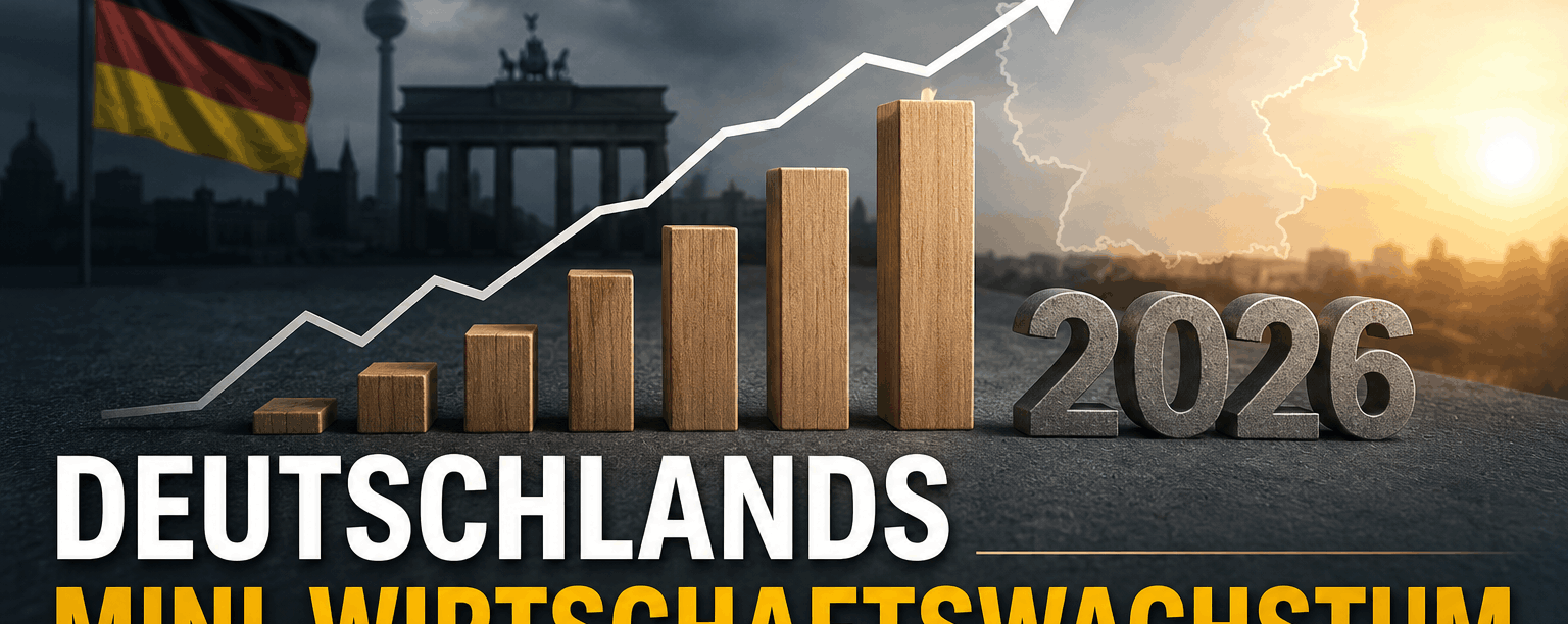 Deutschlands Mini-Wirtschaftswachstum 2026