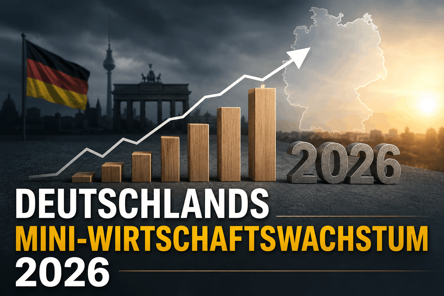Deutschlands Mini-Wirtschaftswachstum 2026