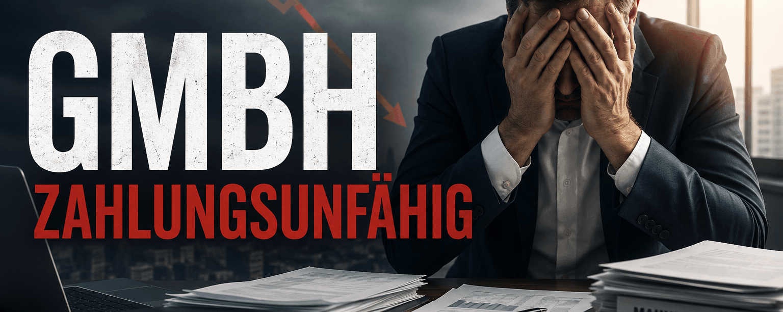 GmbH zahlungsunfähig