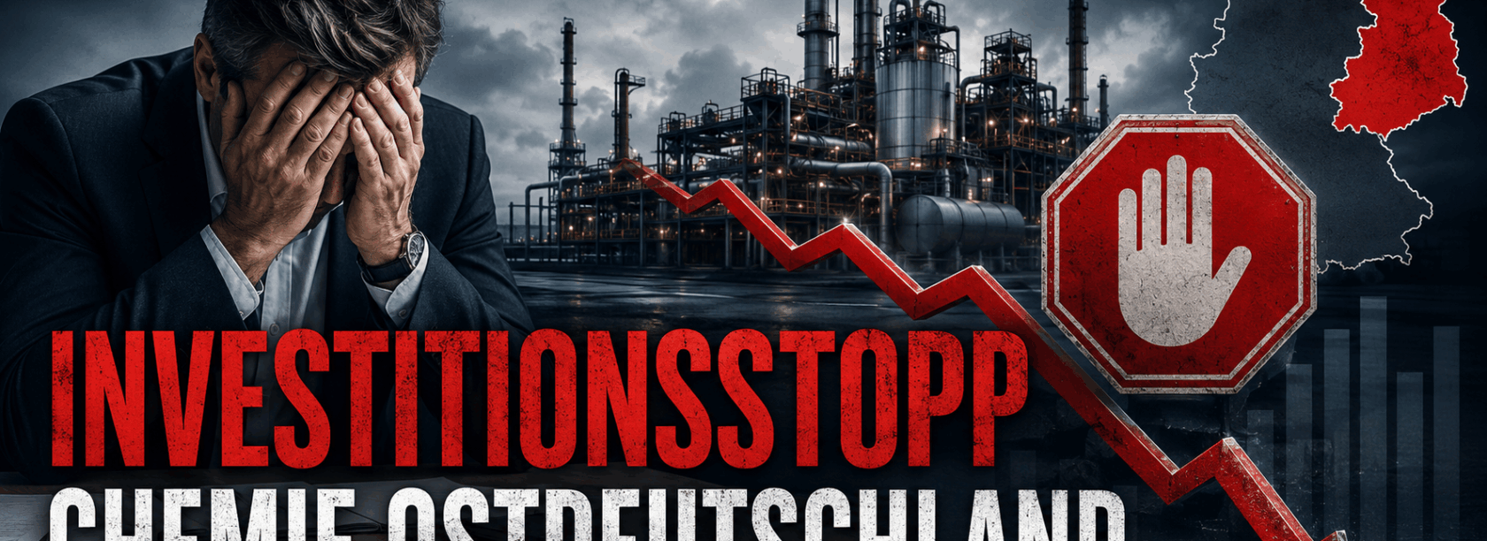 Investitionsstopp Chemie Ostdeutschland