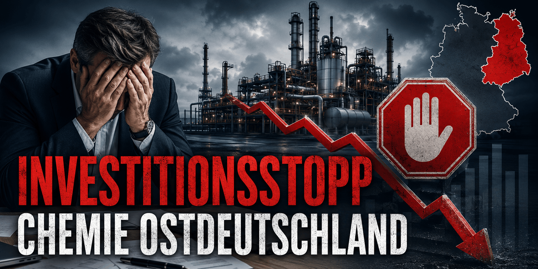 Investitionsstopp Chemie Ostdeutschland
