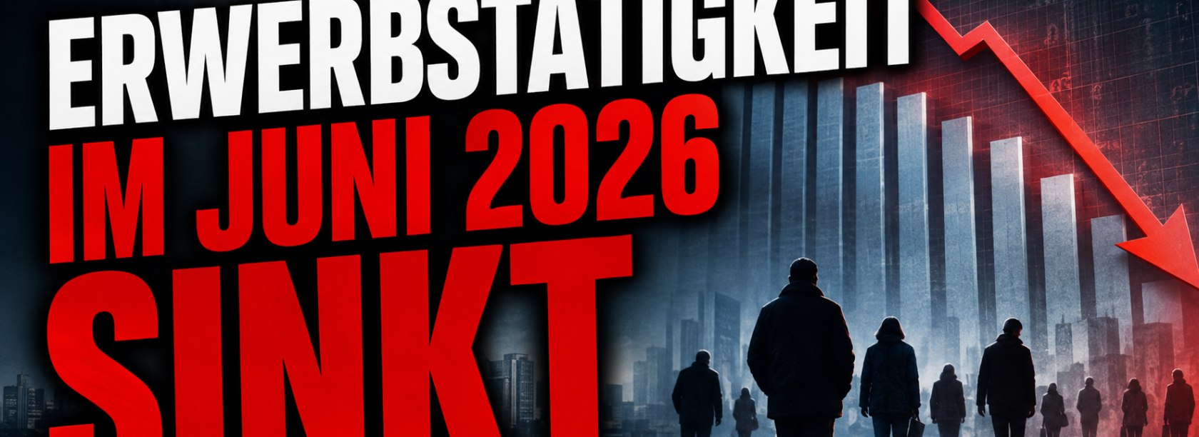 Erwerbstätigkeit im Juni 2026 sinkt