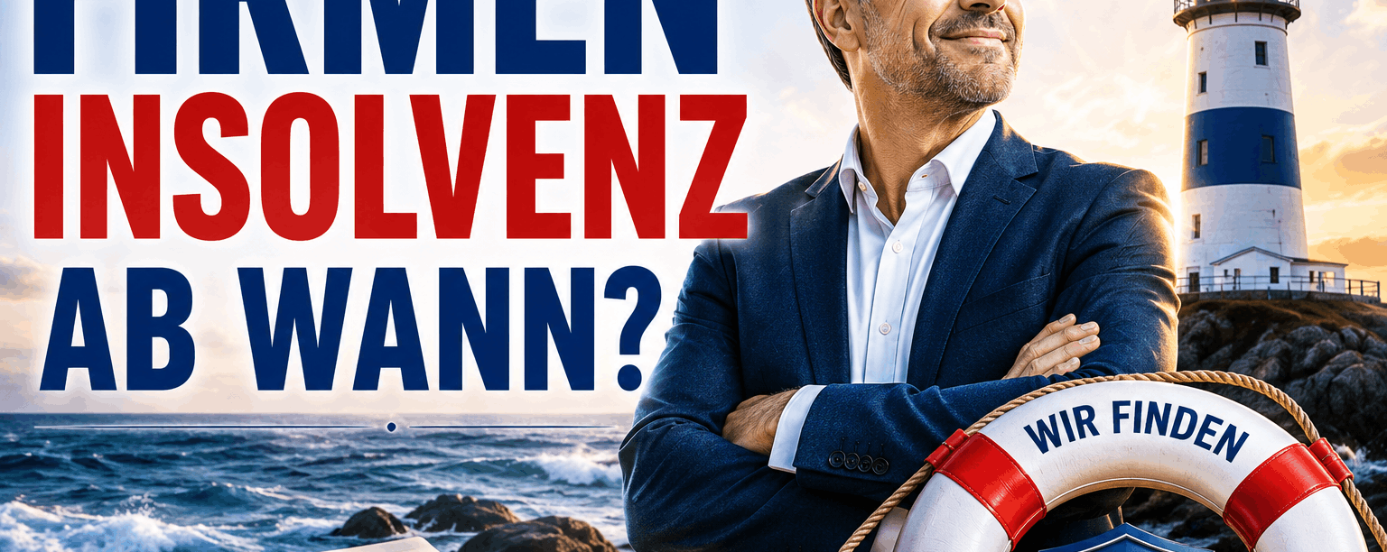 Firmeninsolvenz ab wann
