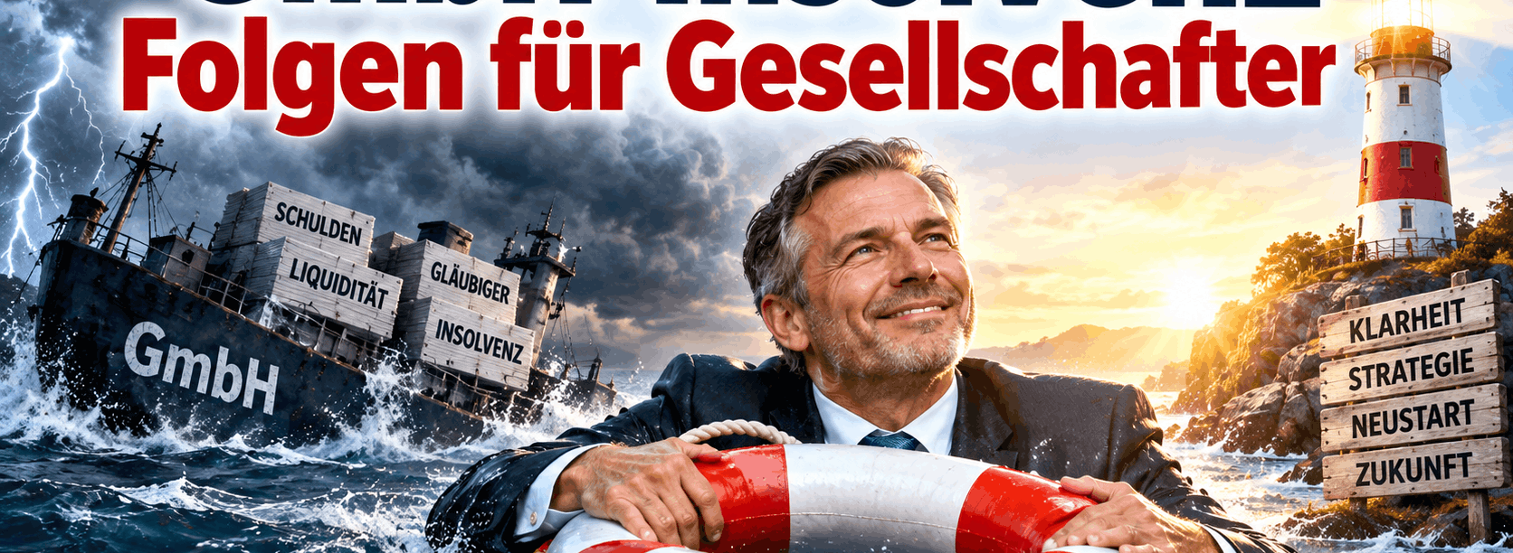GmbH-Insolvenz - Folgen für Gesellschafter