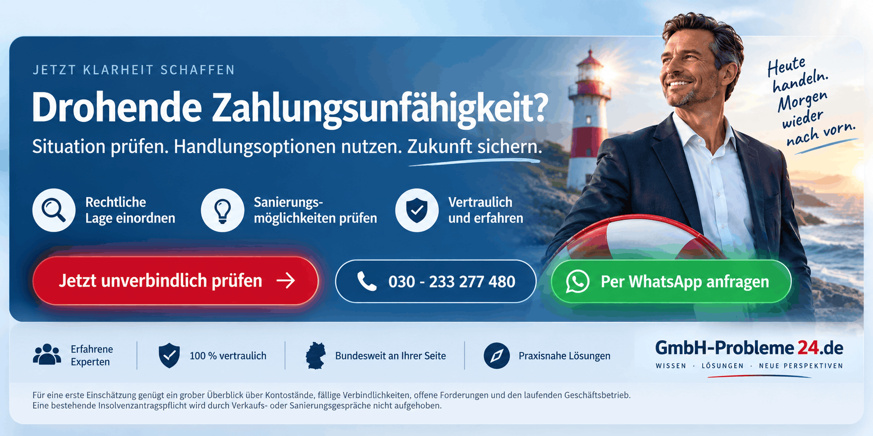 Drohende Zahlungsunfähigkeit Drohende Zahlungsunfähigkeit