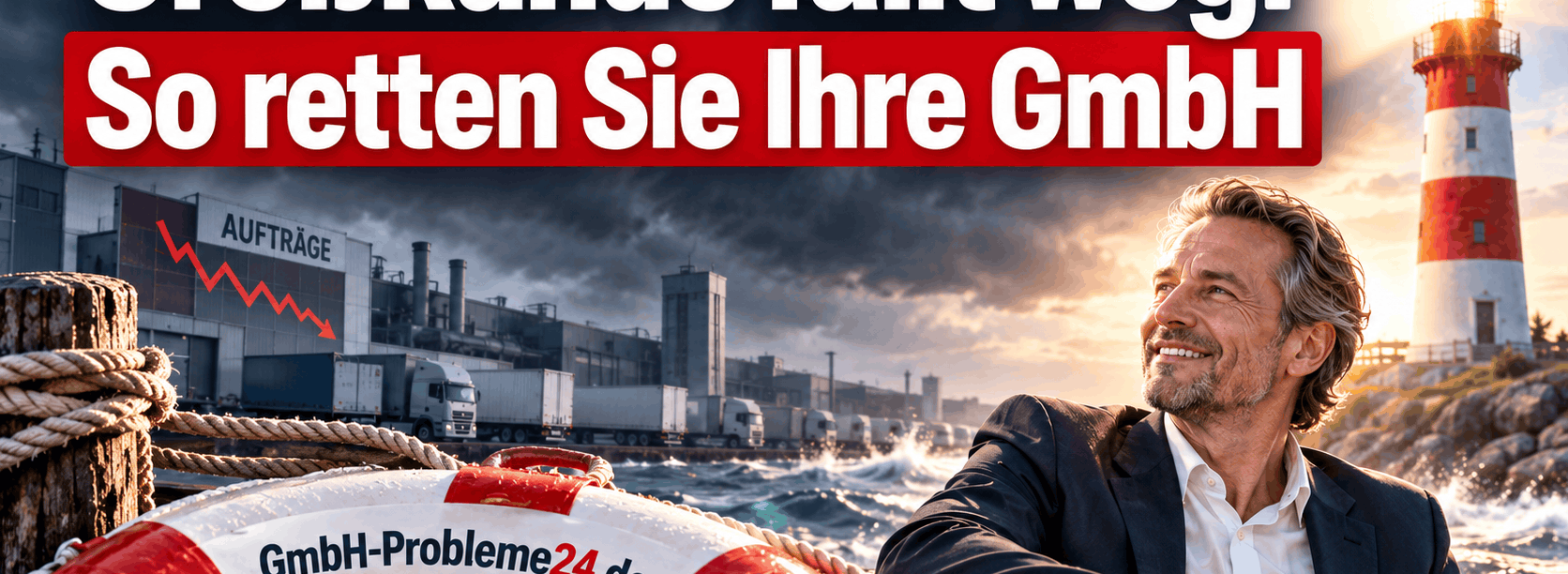 Großkunde fällt weg: So retten Sie Ihre GmbH